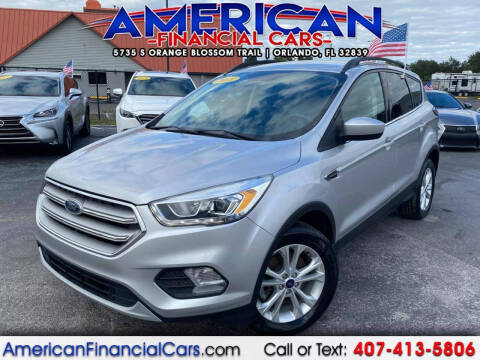 2018 Ford Escape for sale at American Financial Cars in Orlando FL