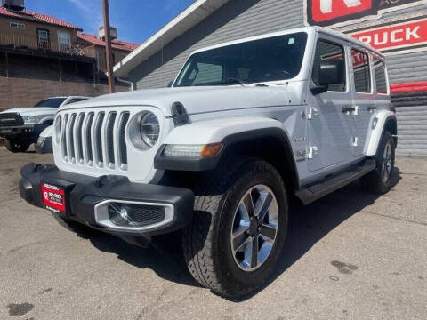 2020 Jeep Wrangler Unlimited for sale at Red Rock Auto Sales in Saint George UT