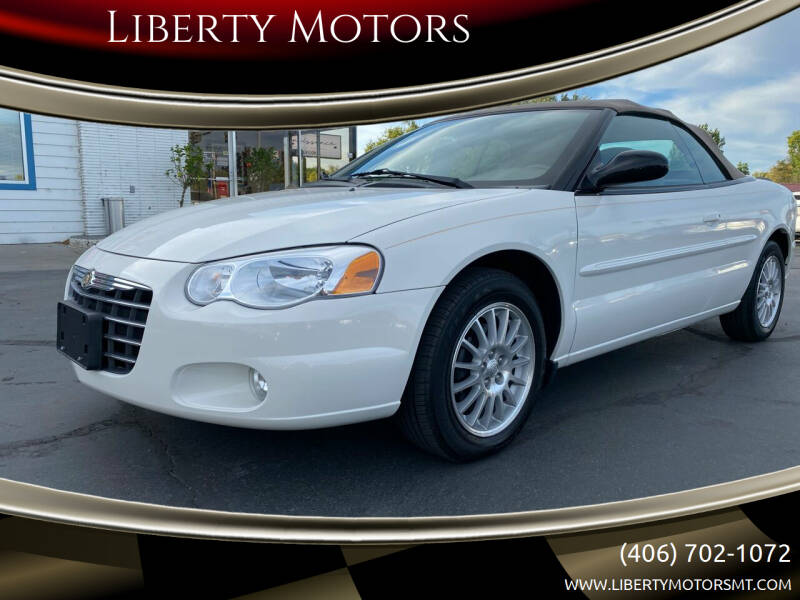 2004 Chrysler Sebring for sale at Liberty Motors in Billings MT