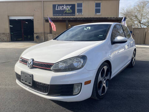 2013 Volkswagen GTI for sale at LUCKOR AUTO in San Antonio TX