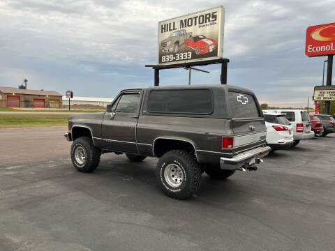 1991 Chevrolet Blazer for sale at Hill Motors in Ortonville MN