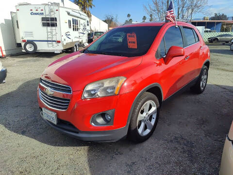 2015 Chevrolet Trax for sale at Alpha 1 Automotive Group in Hemet CA