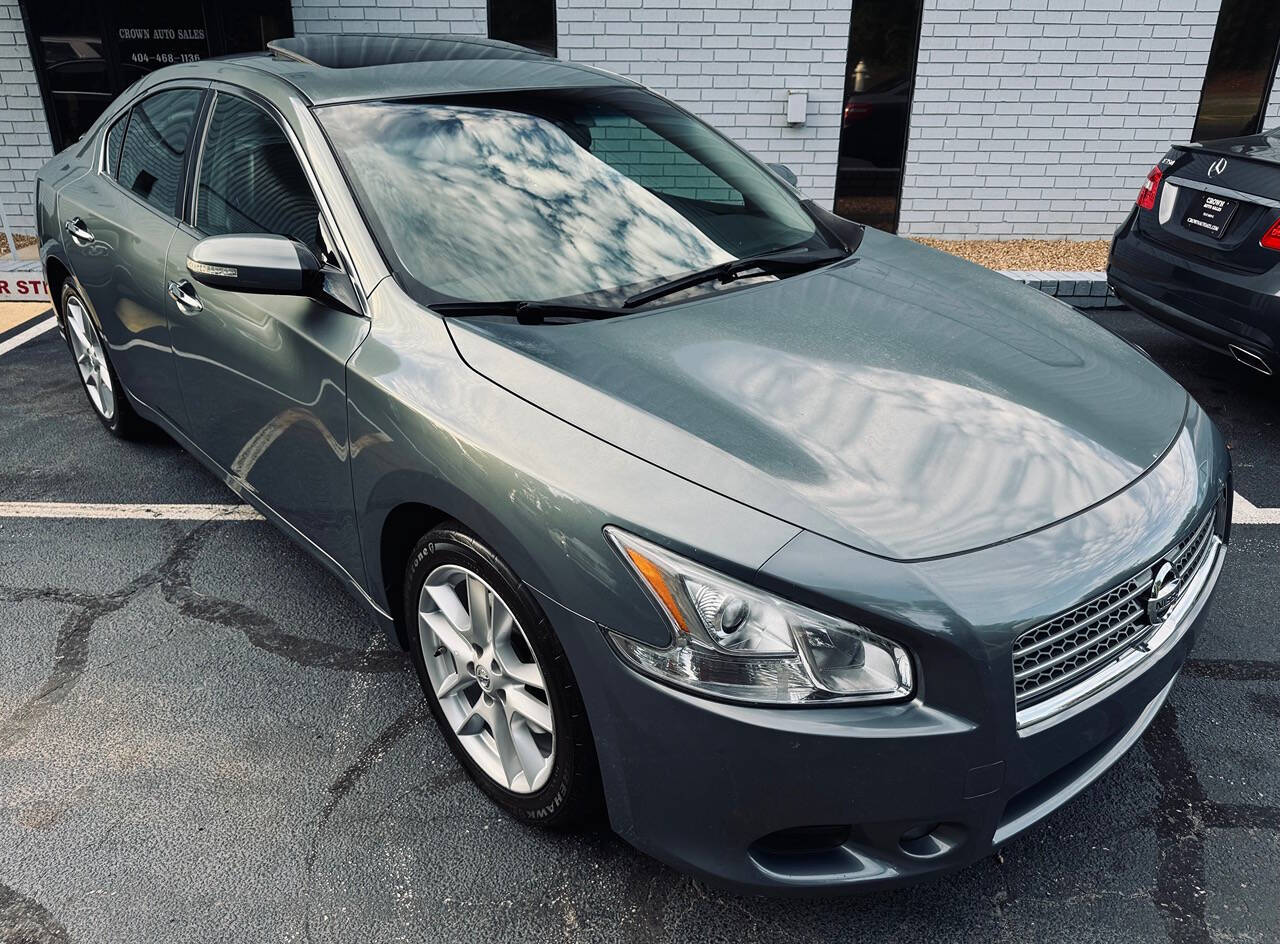 2010 Nissan Maxima for sale at Crown Auto Sales in Marietta, GA