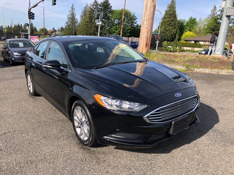 2017 Ford Fusion for sale at KARMA AUTO SALES in Federal Way WA