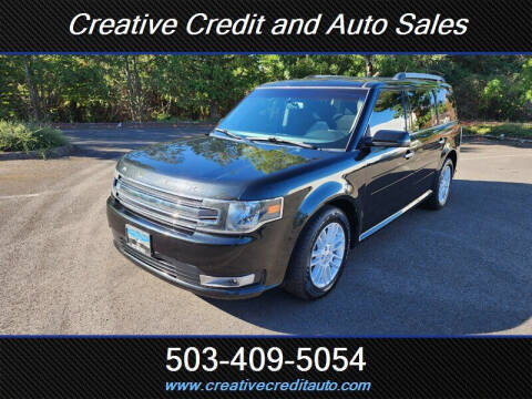 2015 Ford Flex for sale at Creative Credit & Auto Sales in Salem OR