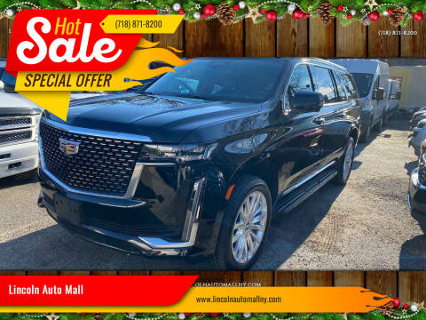 2021 Cadillac Escalade ESV for sale at Lincoln Auto Mall in Brooklyn NY