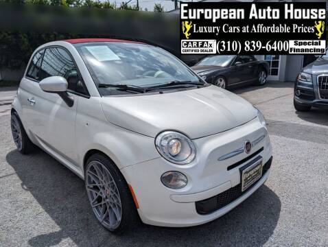 2015 FIAT 500c for sale at European Auto House in Los Angeles CA