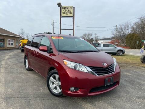 2011 Toyota Sienna for sale at Conklin Cycle Center in Binghamton NY