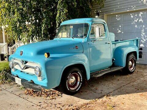 1955 Ford F-100 for sale at Classic Cars Auto in Charleston UT