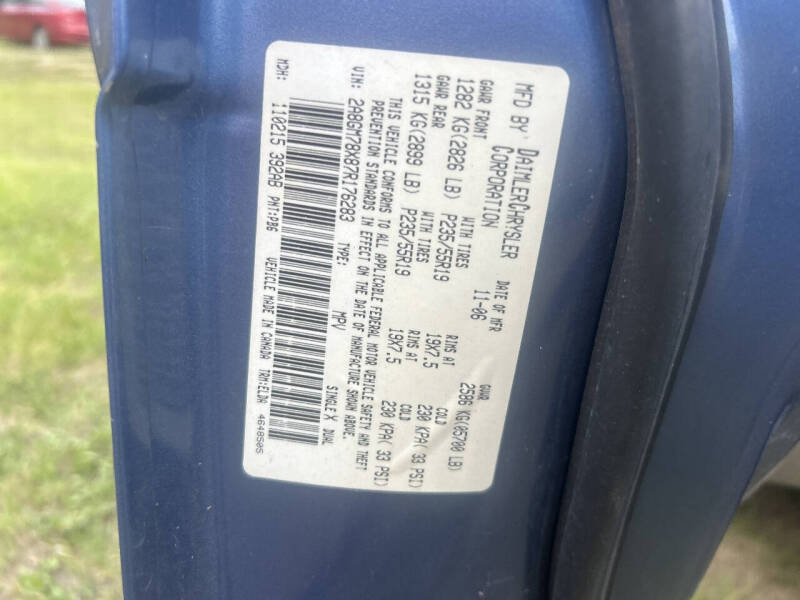 2007 Chrysler Pacifica Limited