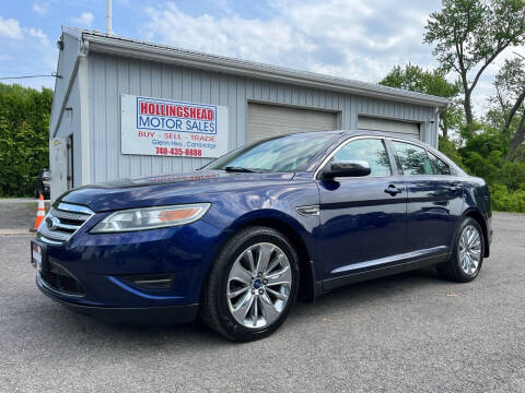 2011 Ford Taurus for sale at HOLLINGSHEAD MOTOR SALES in Cambridge OH