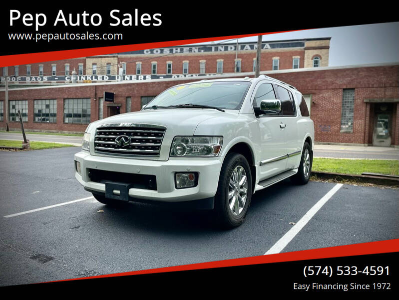 2008 Infiniti QX56 for sale at Pep Auto Sales in Goshen IN