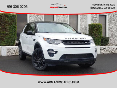 2016 Land Rover Discovery Sport for sale at Armani Motors in Roseville CA