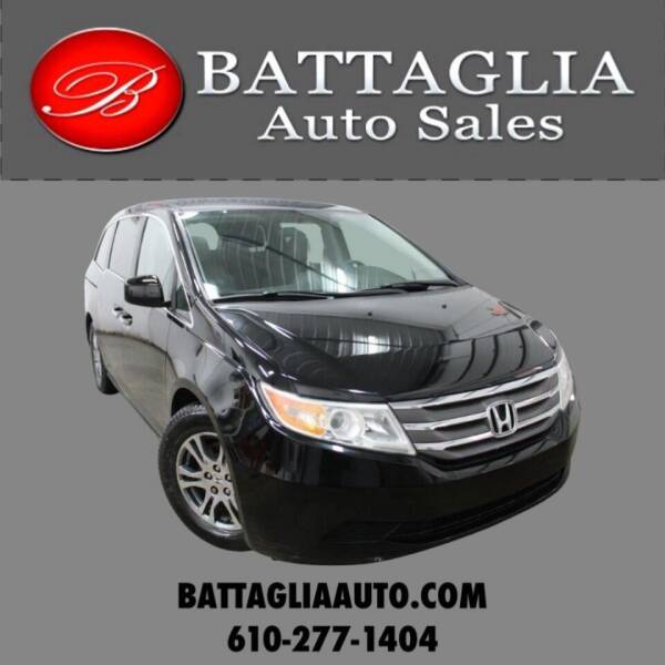2013 Honda Odyssey for sale at Battaglia Auto Sales in Plymouth Meeting PA