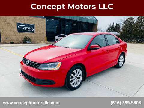 2012 Volkswagen Jetta for sale at Concept Motors LLC in Holland MI