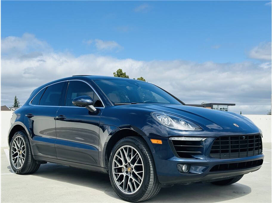 Blue 2018 Porsche Macan S AWD S 4dr SUV 2
