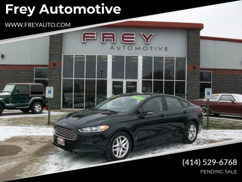 2015 Ford Fusion for sale at Frey Automotive in Muskego WI