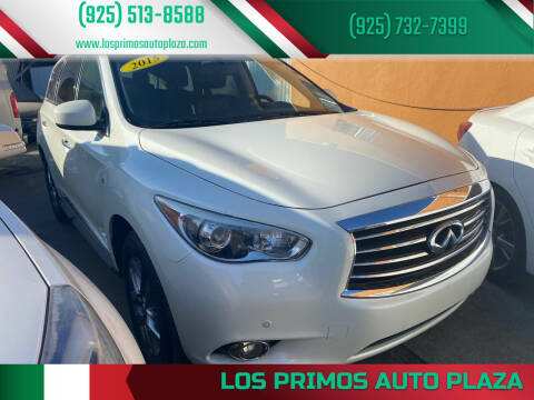 2015 Infiniti QX60 for sale at Los Primos Auto Plaza in Brentwood CA
