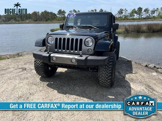 2014 Jeep Wrangler Unlimited for sale at Bogue Auto Sales in Newport NC