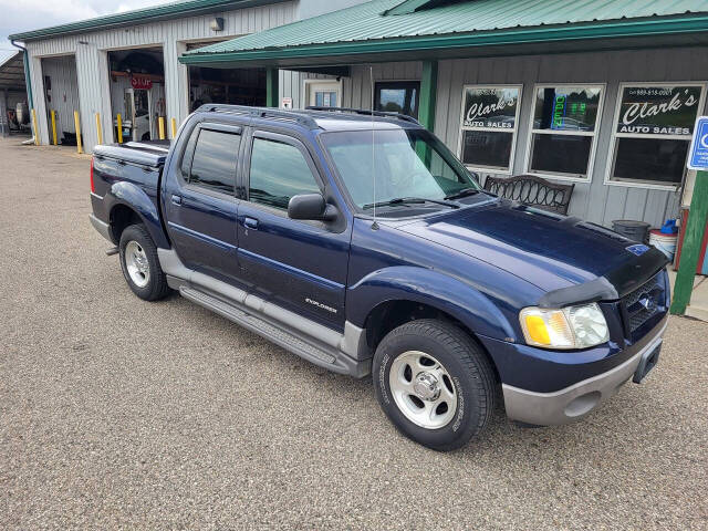 2002 Ford Explorer Sport Trac for sale at Clarks Auto Sales Inc in Lakeview, MI