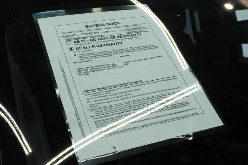 2020 Chevrolet Silverado 1500