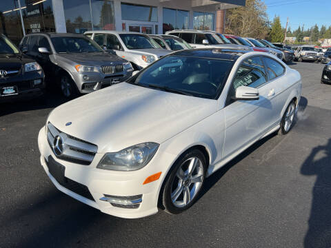 2013 Mercedes-Benz C-Class for sale at APX Auto Brokers in Edmonds WA