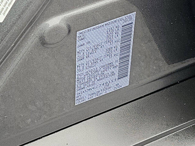 2020 Nissan Rogue SV