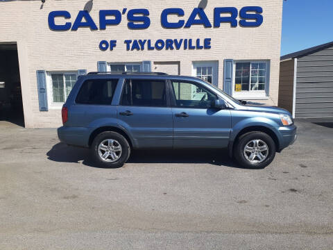 2005 Honda Pilot for sale at Caps Cars Of Taylorville in Taylorville IL