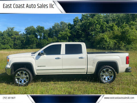 2015 GMC Sierra 1500 for sale at East Coast Auto Sales llc in Virginia Beach VA