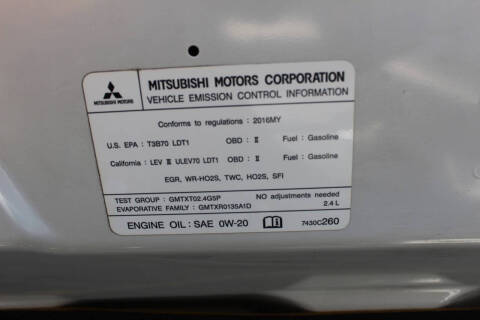 2016 Mitsubishi Outlander Sport 2.4 SE