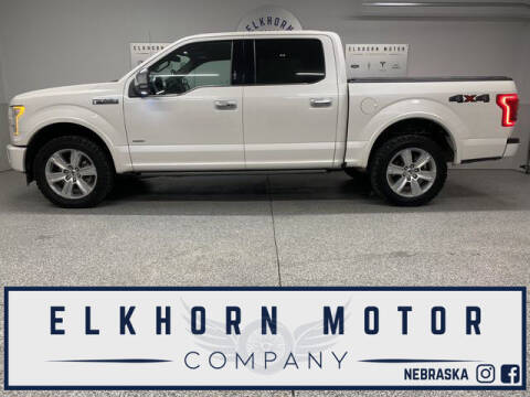 2017 Ford F-150 for sale at Elkhorn Motor Company in Waterloo NE