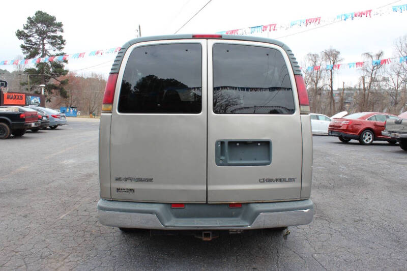 2001 Chevrolet Express G2500