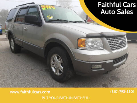 2006 Ford Expedition for sale at Faithful Cars Auto Sales in North Branch MI