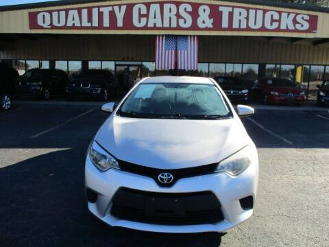 2016 Toyota Corolla for sale at Roswell Auto Imports in Austell GA