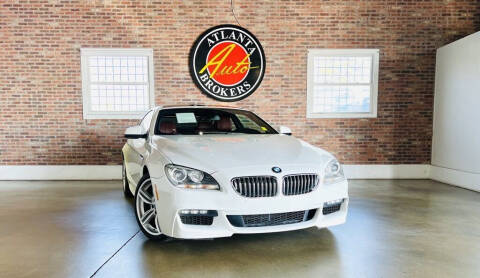 2012 BMW 6 Series for sale at Atlanta Auto Brokers in Marietta GA