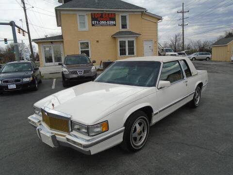 1992 Cadillac DeVille for sale at Top Gear Motors in Winchester VA