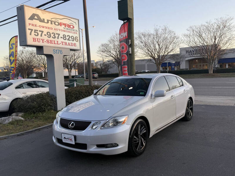 2006 Lexus GS 300 for sale at AutoPro Virginia LLC in Virginia Beach VA