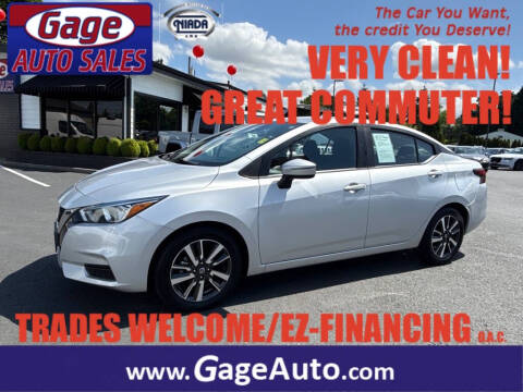 2021 Nissan Versa SV