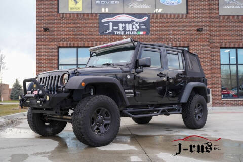 2015 Jeep Wrangler Unlimited for sale at J-Rus Inc. in Shelby Township MI