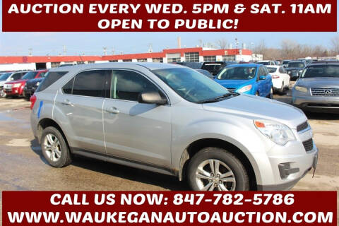2013 Chevrolet Equinox for sale at Waukegan Auto Auction in Waukegan IL