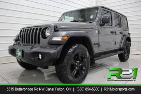 2019 Jeep Wrangler Unlimited for sale at Route 21 Auto Sales in Canal Fulton OH