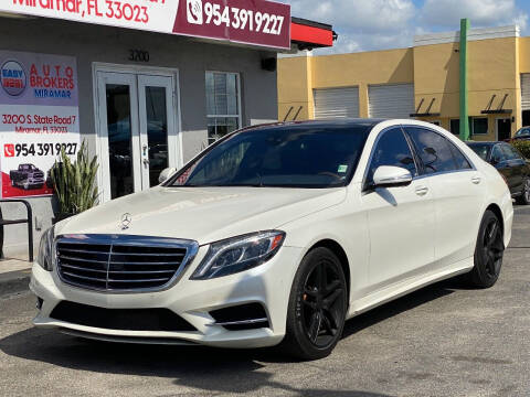 2014 Mercedes-Benz S-Class for sale at Easy Deal Auto Brokers in Miramar FL