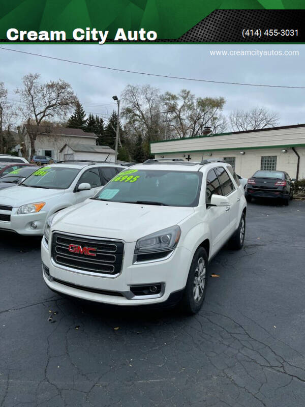 2014 GMC Acadia for sale at Cream City Auto in Milwaukee WI