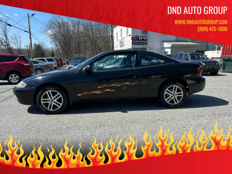 2003 Chevrolet Cavalier for sale at DND AUTO GROUP in Belvidere NJ