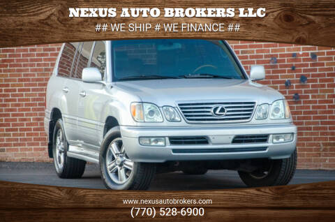 2006 Lexus LX 470 for sale at Nexus Auto Brokers LLC in Marietta GA