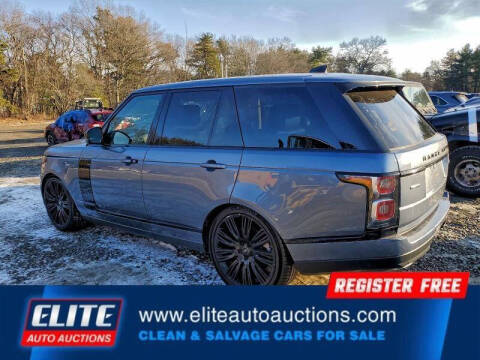 2018 Land Rover Range Rover Supercharged