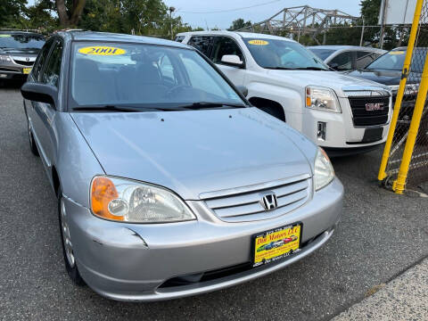 2001 Honda Civic for sale at Din Motors in Passaic NJ