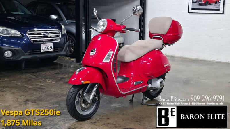 2007 Vespa GTS250ie