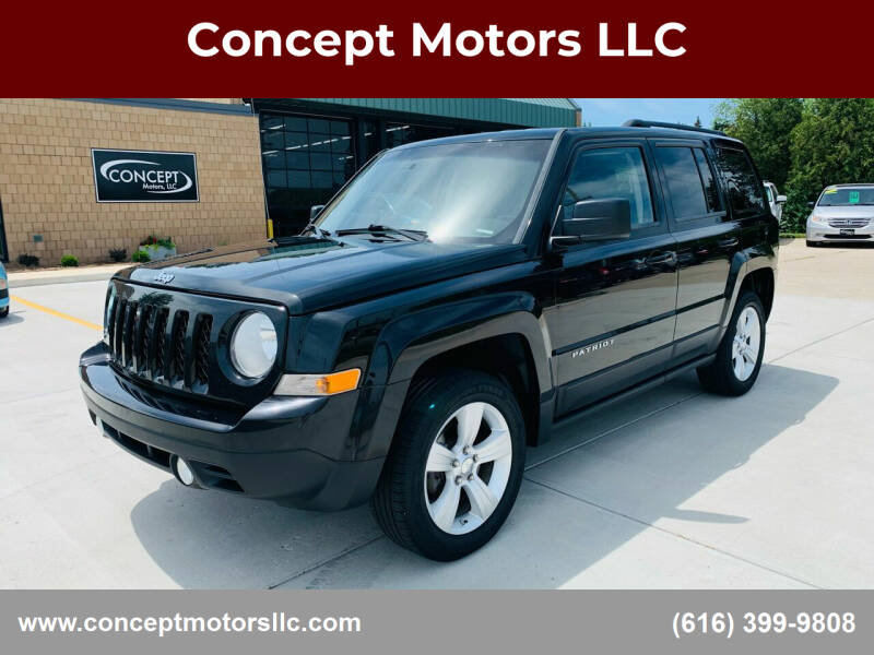 2012 Jeep Patriot for sale at Concept Motors LLC in Holland MI