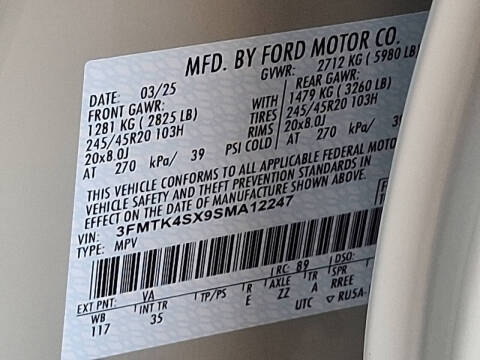 2025 Ford Mustang Mach-E GT